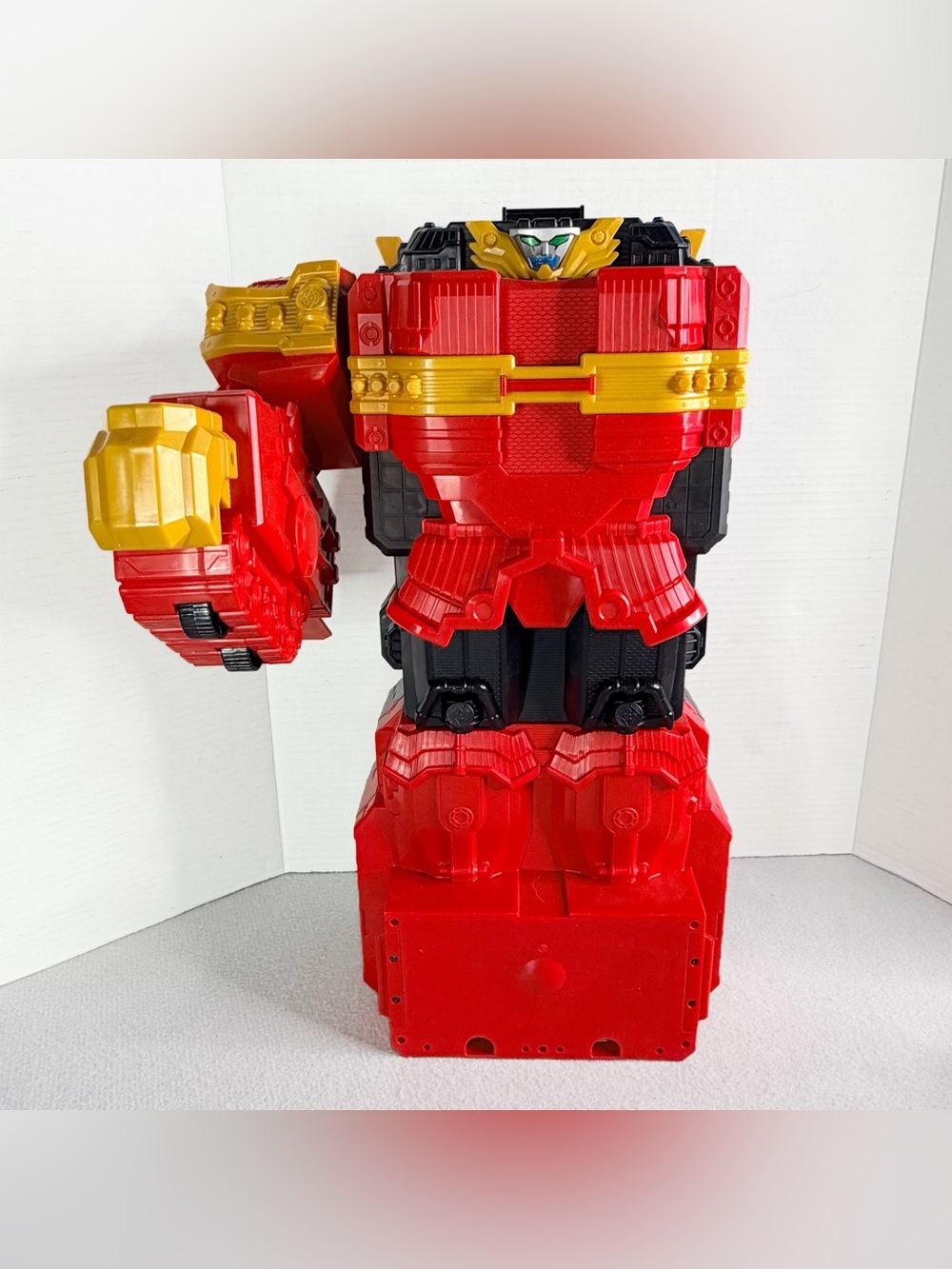 Bandai Power Rangers Ninja Steel Lion Fire Fortress Zord Bandai Incomplete